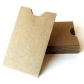 Customized recycled material any size printed card sleeve paper mailer envelope